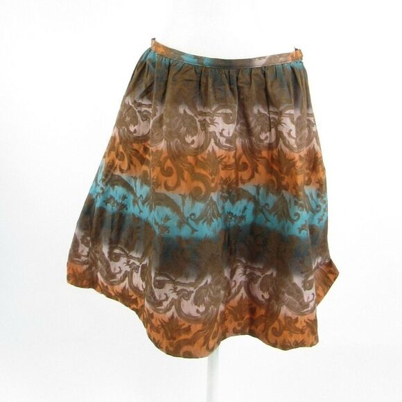 Ruth brown full skirt 6 - Picture 1 of 8